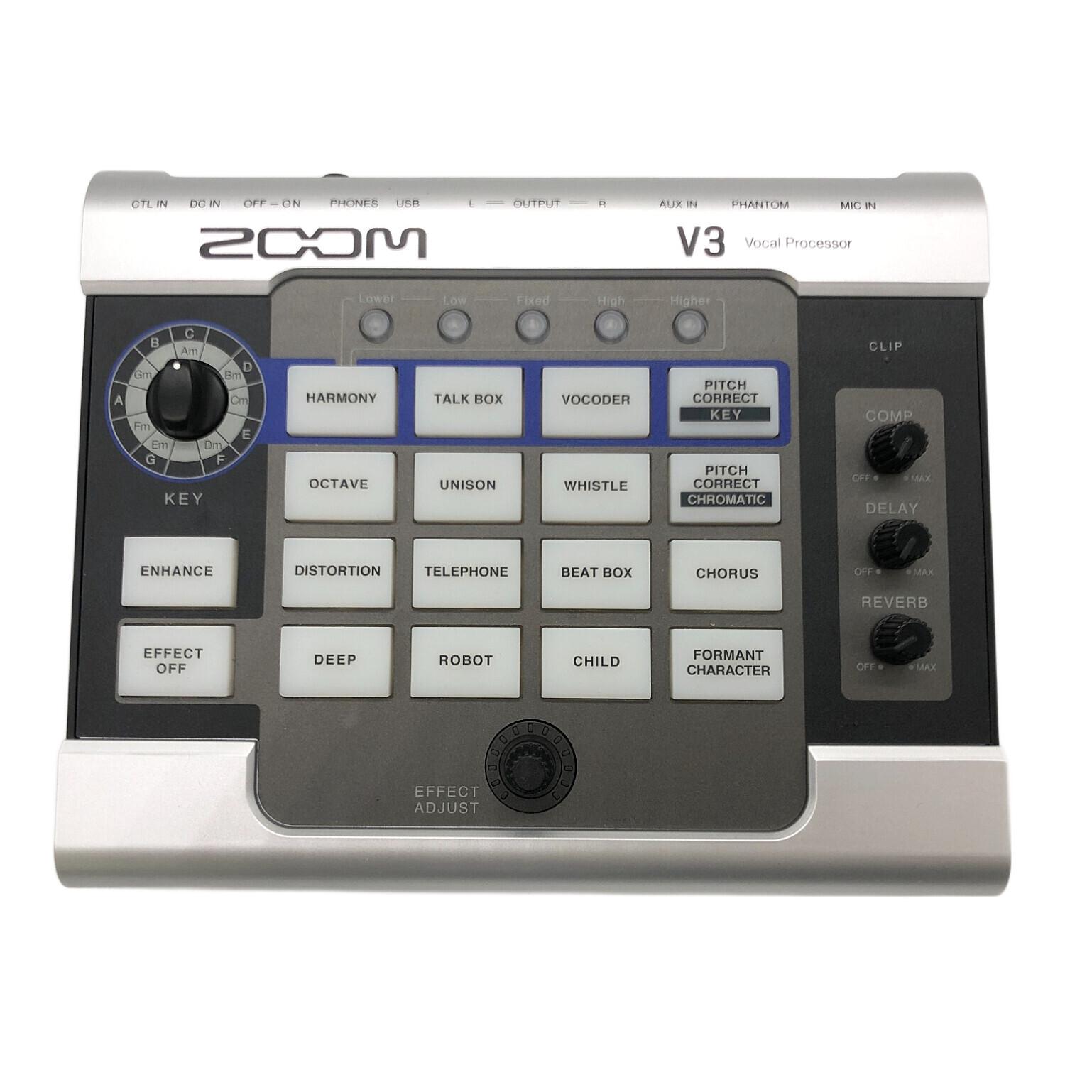 ZOOM V3 ボイスエフェクター