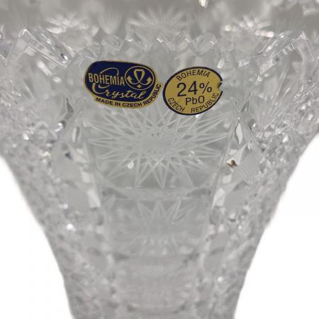 BOHEMIA GLASS LASKA ボヘミアグラス 花瓶 ラスカボヘミア Bohemia 500PK ベース 花瓶 H20cm 51683/500/8