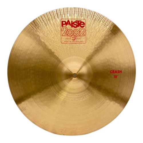 Paiste (パイステ) crash18 シンバル @