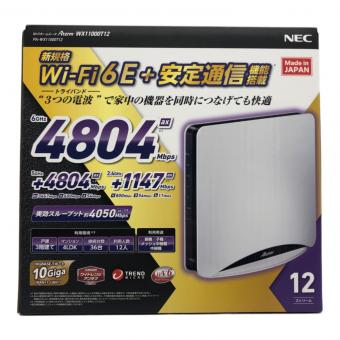 NEC (エヌイーシー) PC周辺機器 PA-WX11000T12 無線LANルーター Aterm
