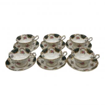 ROYAL ALBERT (ロイヤルアルバート) カップ&ソーサー クレオパトラ 6Pセット