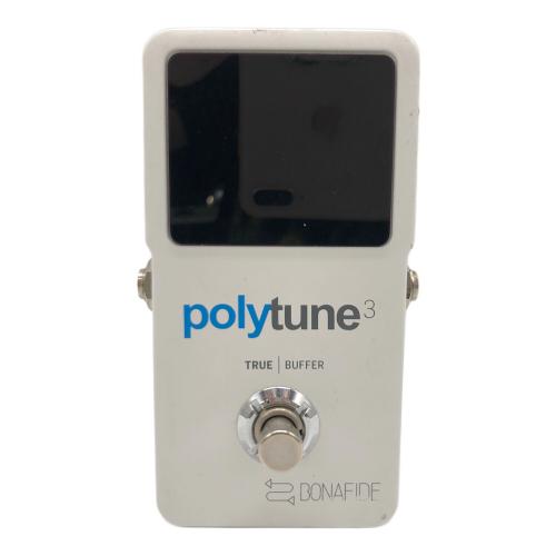 t.c.electronic (ＴＣエレクトロニック) ポリフォニック チューナー polytune3 デンマーク製