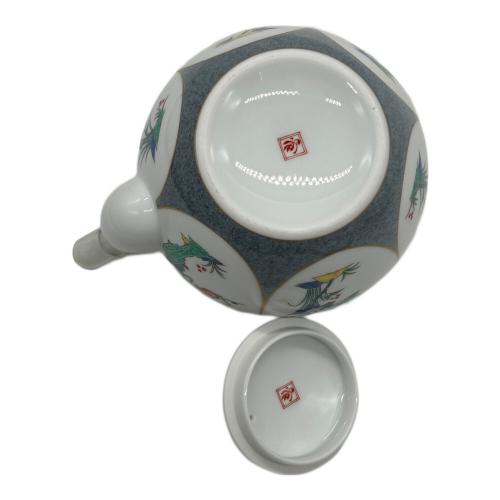 香蘭社 (コウランシャ) 茶器揃 染錦梅菊牡丹