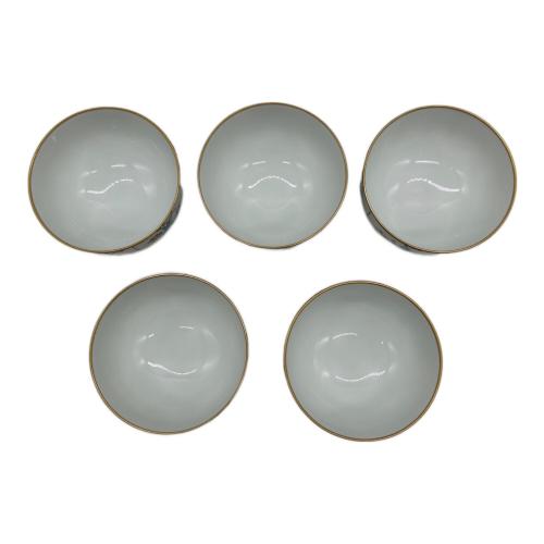 香蘭社 (コウランシャ) 茶器揃 染錦梅菊牡丹