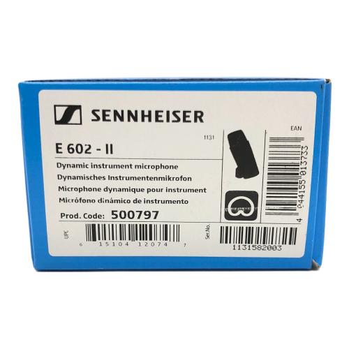 SENNHEISER (ゼンハイザー) ダイナミックマイクロフォン e602-Ⅱ 楽器用 低音楽器用