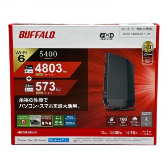 BUFFALO (バッファロー) wifiルーター WSR-5400AX6P-BK
