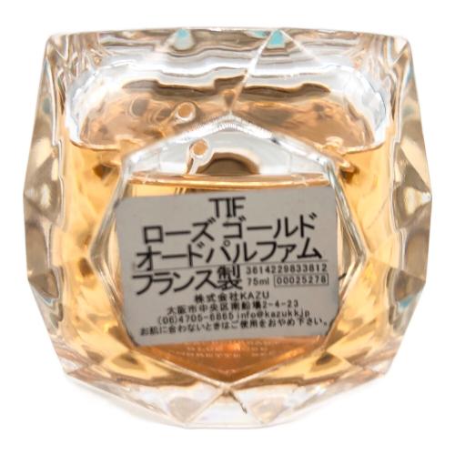 TIFFANY & Co. (ティファニー) オードパルファム ローズ ゴールド 75ml 残量50%-80%