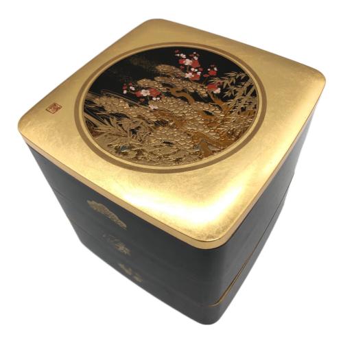 重箱 金箔松竹梅