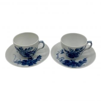 ROYAL COPENHAGEN (ロイヤル・コペンハーゲン) カップ&ソーサー ブルーフラワー・プレイン 2Pセット
