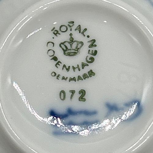 ROYAL COPENHAGEN (ロイヤル・コペンハーゲン) カップ&ソーサー ブルーフラワー・プレイン 2Pセット