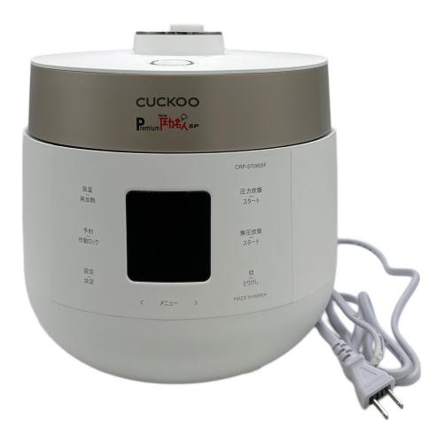CUCKOO (クック) 炊飯器 premium NEW 圧力名人SP ST0605F 2025年製 白米6合/発芽玄米4合 程度A(ほとんど使用感がありません)