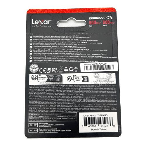 Lexar マイクロSDXCカード PLAY PRO 1TB