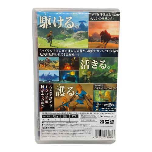 ゼルダの伝説 ブレス オブ ザ ワイルド/Switch/HACPAAAAA/B 12才以上対象 Nintendo Switch用ソフト CERO B (12歳以上対象)