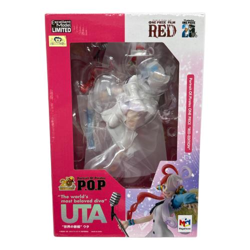 フィギュア ONE PIECE　MegaHouse Portrait.Of.Piratesワンピース“RED-EDITION” プレミアムバンダイ＆オンラインショップ限定 ウタ 「ワンピース FILM RED」 P.O.P