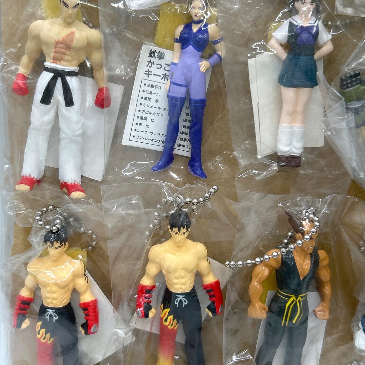 鉄拳 フィギュアキーホルダー 10個セット レトロホビー 鉄拳キーホルダー アソートセット｜トレファクONLINE