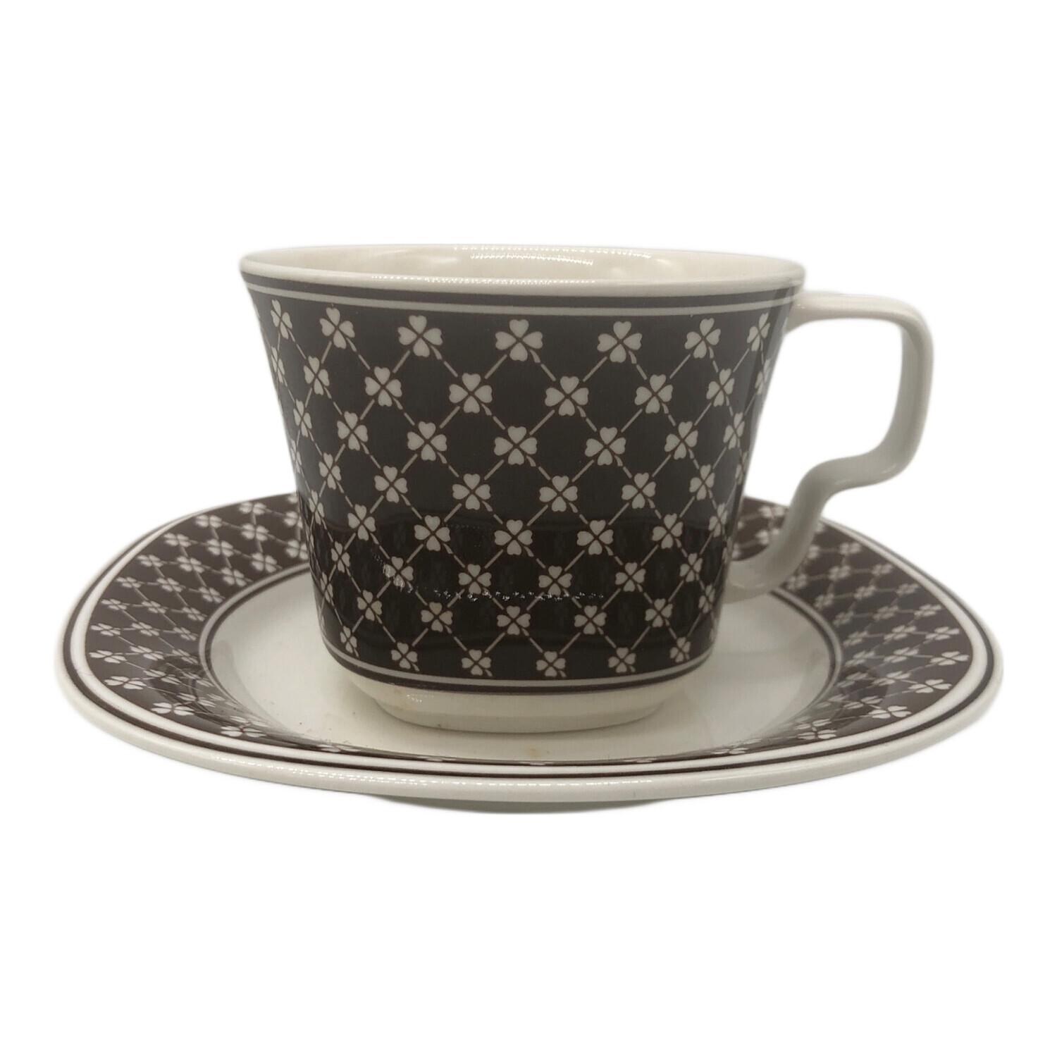 ノリタケ　バーサトーン　クローバー Noritake (ノリタケ) カップ&ソーサー クローバー バーサトーン