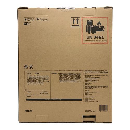 Robot (ロボット) ロボットクリーナー 2024年発売モデル Y011260 程度S(未使用品) 純正バッテリー 未使用品