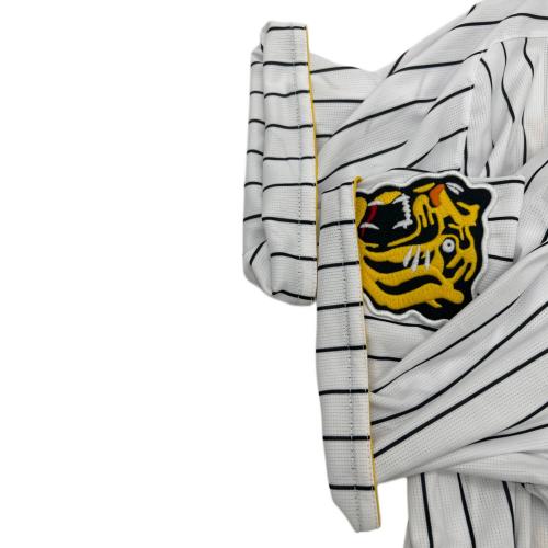 MIZUNO (ミズノ) ゲームシャツ メンズ O ホワイト×ブラック 58 前川右京 阪神タイガース 395080624