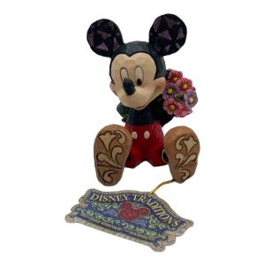 DISNEY TRADITIONS (ディズニートラディションズ) フィギュア ミッキー ウィズ フラワー SHOWCASE COLLECTION