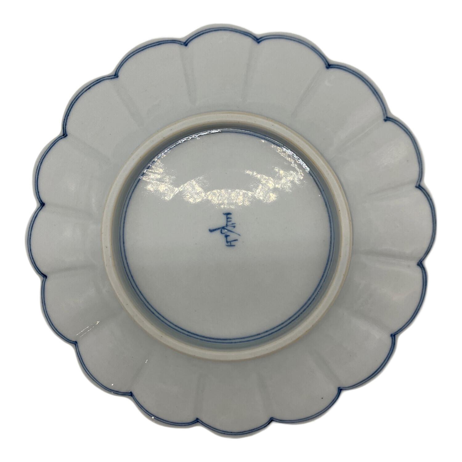 山本長左 桃果唐草文 皿 銘々皿 5枚 セット 九谷焼 クタニヤキ 加賀九谷焼〈山本長左〉4.5号皿(直径約14センチ銘々皿) 宝珠唐草