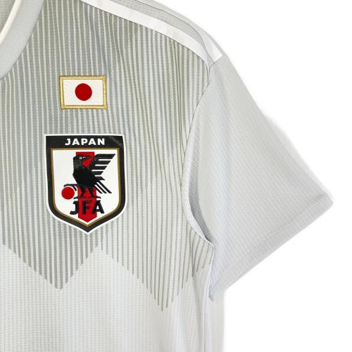 adidas (アディダス) トレーニングTシャツ BR3608 メンズ SIZE M グレー×レッド