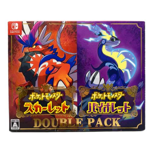 Nintendo Switch用ソフト ポケットモンスター スカーレット・バイオレット ダブルパック/Switch/HACPZAAEA/A 全年齢対象 CERO A (全年齢対象)