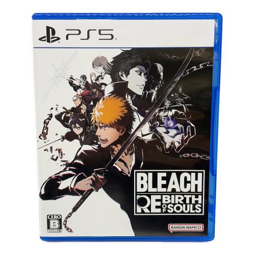 BLEACH REBIRTH OF SOULS Playstation5用ソフト CERO B (12歳以上対象)