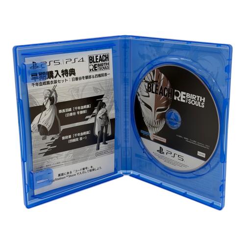 BLEACH REBIRTH OF SOULS Playstation5用ソフト CERO B (12歳以上対象)