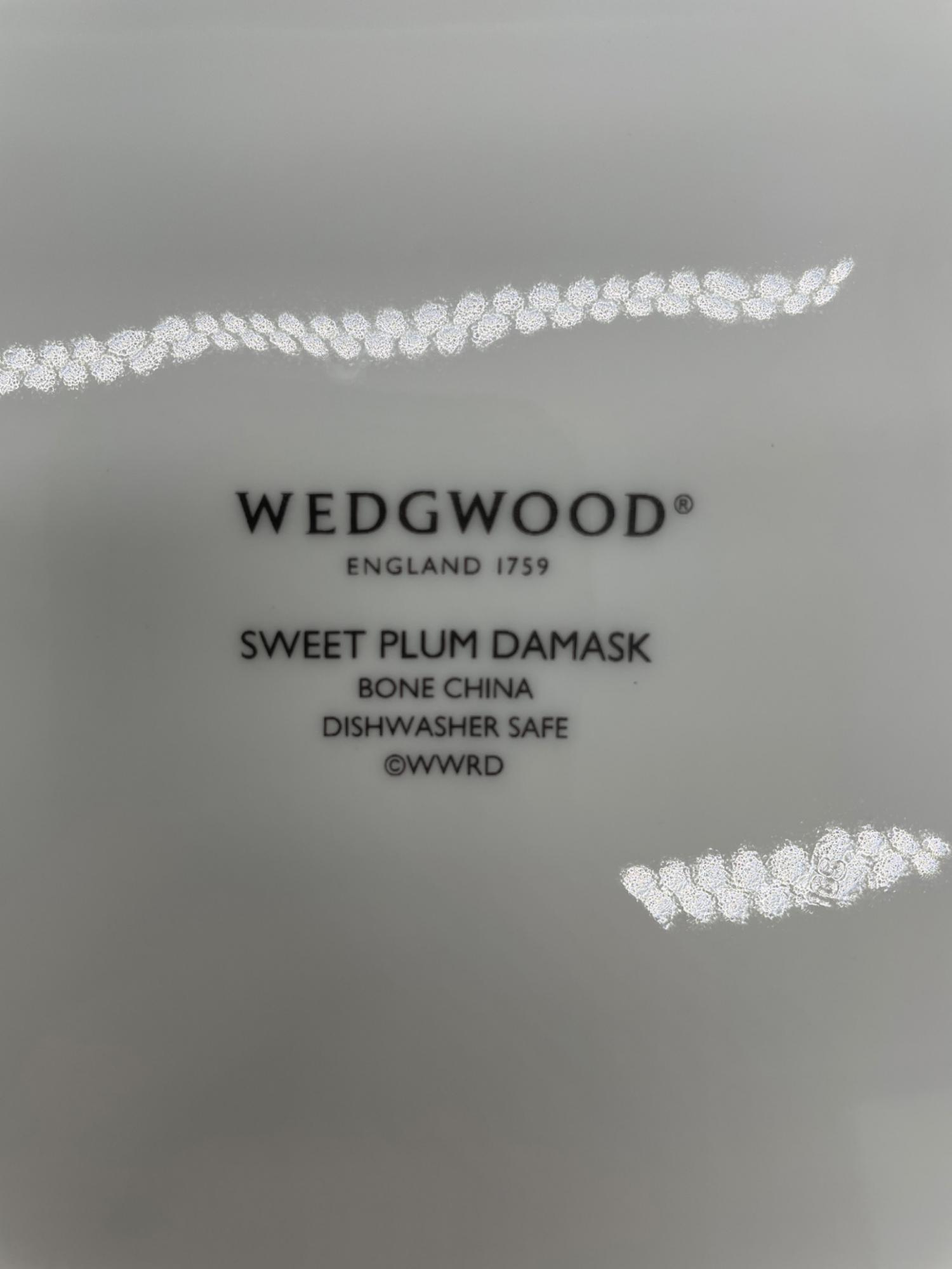 Wedgwood (ウェッジウッド) サンドイッチプレート スウィートプラム