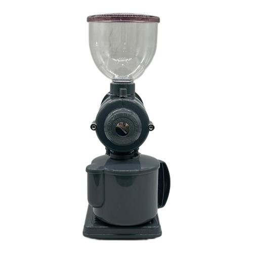 富士珈機 電動コーヒーミル フジローヤル みるっこ フリーデザイン別注カラー ストレートグレー R-220 通電確認のみ