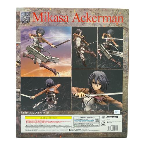 グッドスマイルカンパニー フィギュア 進撃の巨人 ミカサ・アッカーマン 1/8 完成品フィギュア