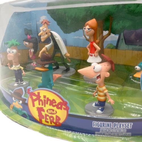 Disney STORE (ディズニーストア) フィニアスとファーブ フィギュアセット ディズニー