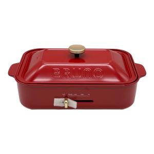 BRUNO (ブルーノ) コンパクトホットプレート BOE021-RD レッド