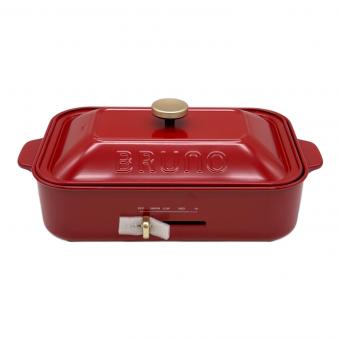 BRUNO (ブルーノ) コンパクトホットプレート BOE021-RD レッド