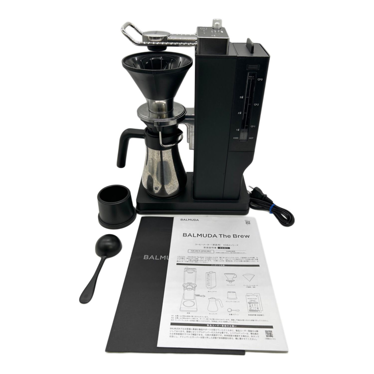 BALMUDA コーヒーメーカー　K06A-BK BLACK BALMUDA Coffee Maker Black K06A-BK – WAFUU JAPAN