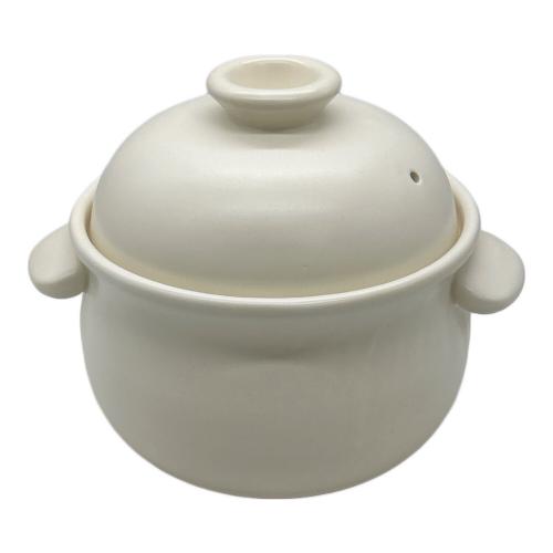 たいせい窯 ご飯鍋 ホワイト