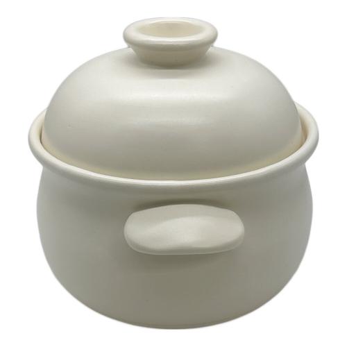 たいせい窯 ご飯鍋 ホワイト