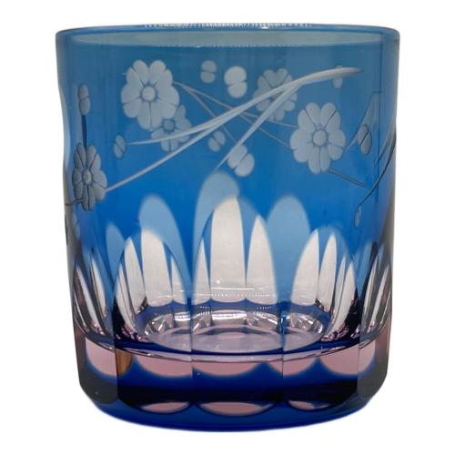 彩鳳 (サイホウ) ぐい呑み 江戸切子