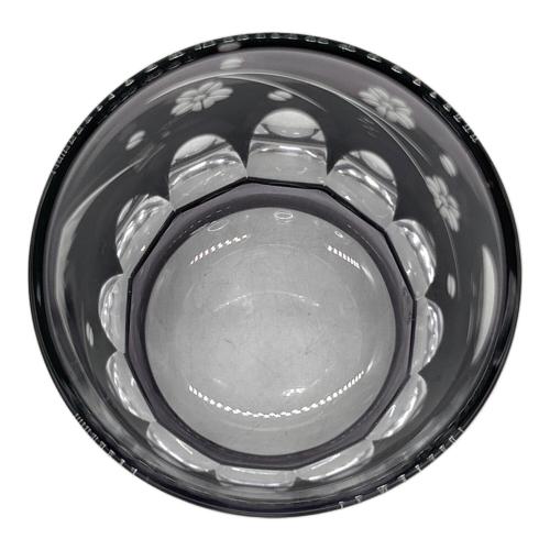 彩鳳 (サイホウ) ぐい呑み ムラサキ 江戸切子