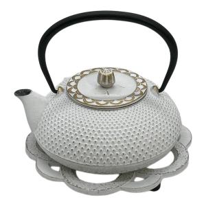 南部鉄器 (ナンブテッキ) 令和あられ急須 南部宝生堂 及富作