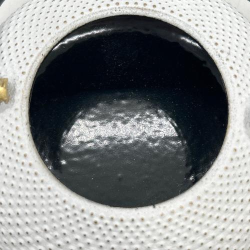 南部鉄器 (ナンブテッキ) 令和あられ急須 南部宝生堂 及富作