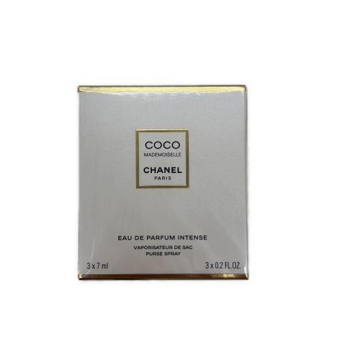 CHANEL (シャネル) オードパルファム チェーン付 7ml×3本 ココ マドモアゼル オードゥ パルファム アンタンス パース スプレ