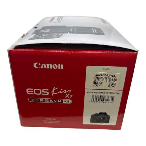 CANON (キャノン) デジタル一眼レフカメラ EOS Kiss X7 DS126441 18-55mm F3.5-5.6