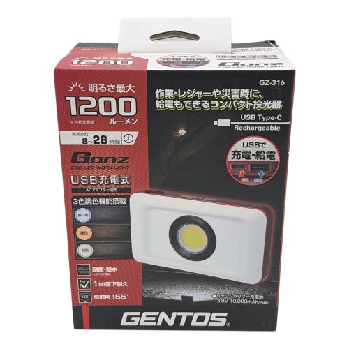 GENTOS (ジェントス) 充電式投光器 GZ-316