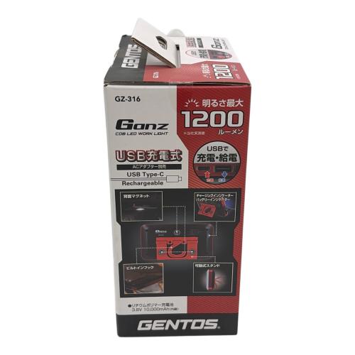 GENTOS (ジェントス) 充電式投光器 GZ-316