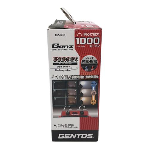 GENTOS (ジェントス) 充電式投光器 GZ-308