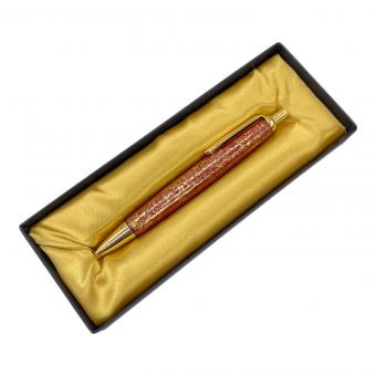 輪島塗 (ワジマヌリ) ボールペン 金散らし レッド×ゴールド