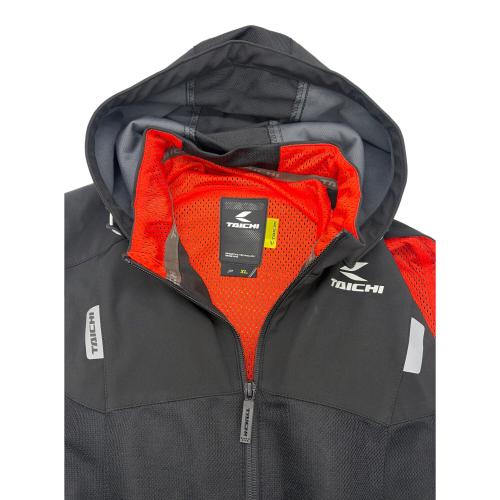 TAICHI (タイチ) プロテクタージャケット RSJ337 プロテクション メッシュベスト メンズ SIZE XL ブラック