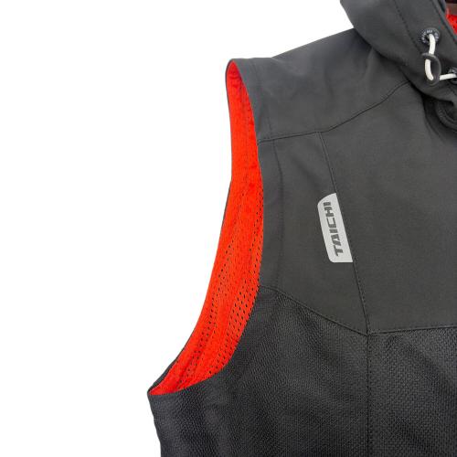 TAICHI (タイチ) プロテクタージャケット RSJ337 プロテクション メッシュベスト メンズ SIZE XL ブラック