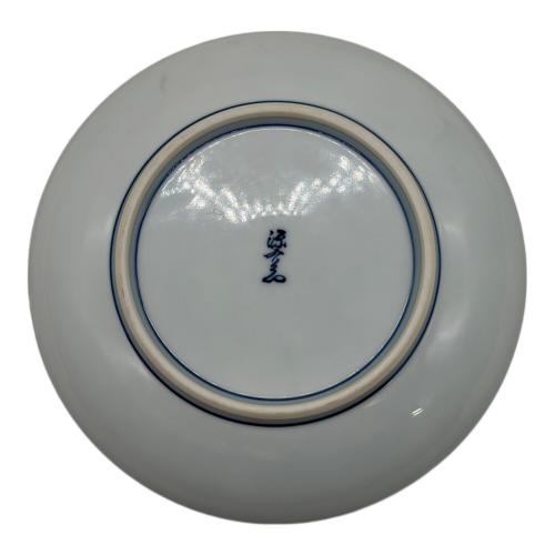 源右衛門窯 (ゲンエモンガマ) カップ&ソーサー 赤濃牡丹絵